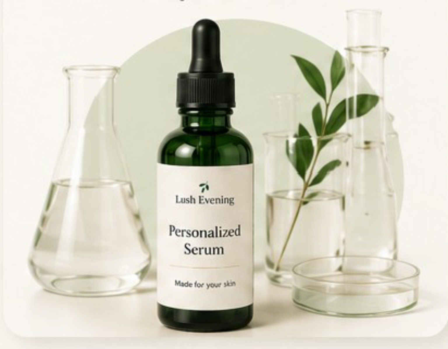 Personalized serum and plan – custom formulation for your skin